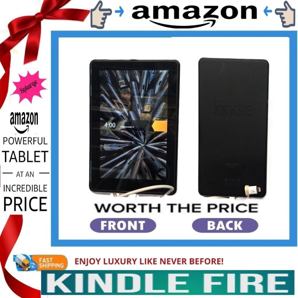 Amazon Kindle Tablet Powerful Wireless Display Fire Alexa Buy Now
